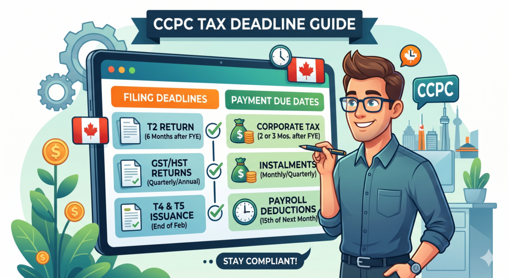 ccpc tax deadlines