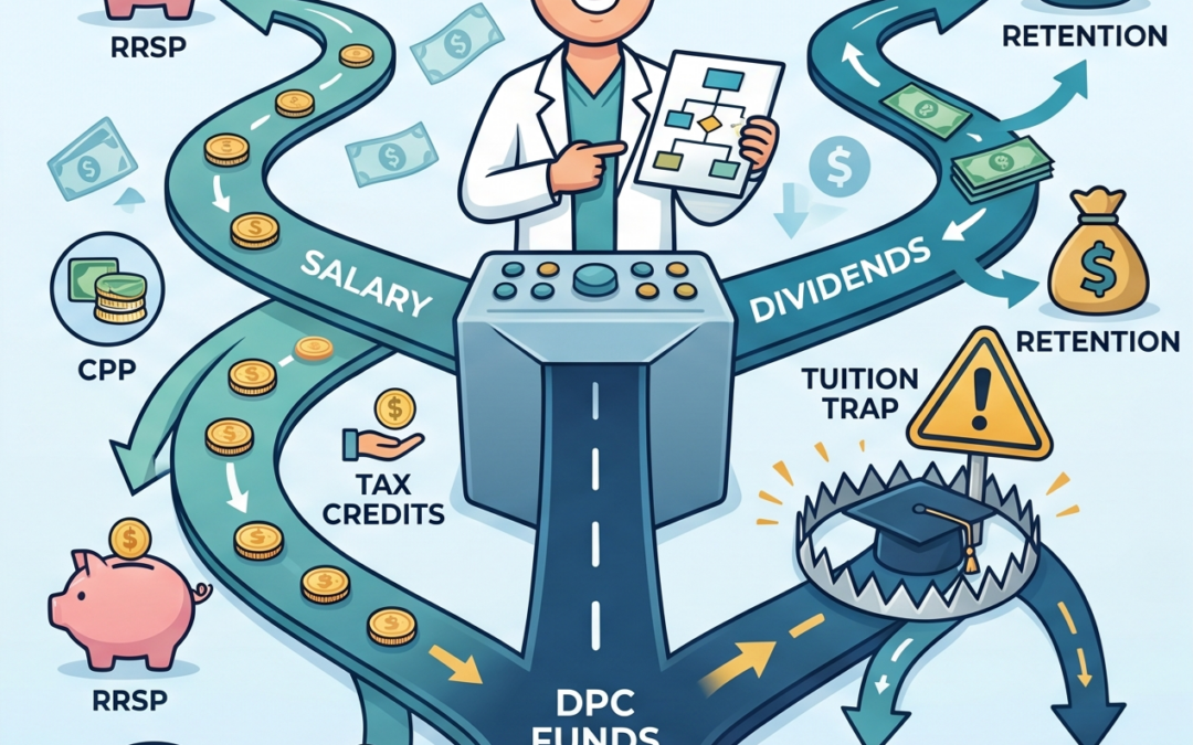 Remuneration Strategies for Dentists: Salary, Dividends, and the Tuition Credit Trap