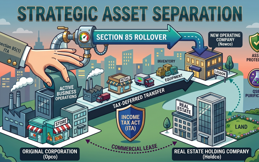 Section 85 Rollover: Asset Separation Strategy